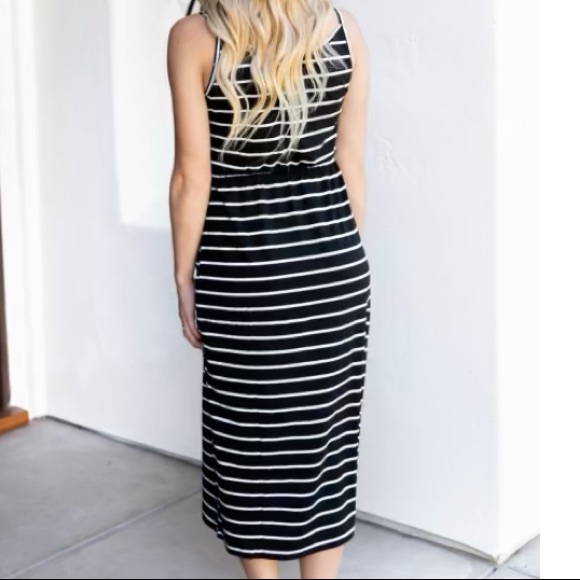 Women’s striped pocket dress NWOT - Picture 4 of 4